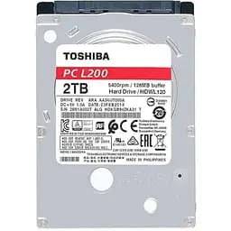 Жорсткий диск Toshiba L200 2TB HDWL120UZSVA - мініатюра 2