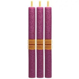 Бігуді м'які Titania 18x180 мм фіолетові 3 шт. (8033)