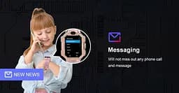 Дитячий смарт годинник з sim картою та GPS трекером Lemfo F64, наручний годинник для дітей з прослушкою, подвійною камерою, кнопкою SOS та акумулятором 1000 мАг До 5 днів роботи Чорний - мініатюра 9