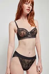 Жіночі трусики Gisela 10021B чорні XL - мініатюра 4