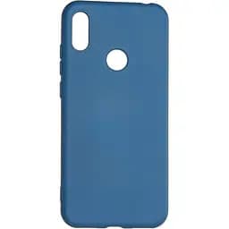 Чохол-книжка Toto Silicone Full Protection Case HuAwei Y6s Navy Blue