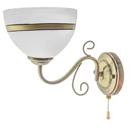 Бра Brille LK-570W/1 настінне накладне класичне E27 AB