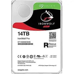 Жесткий диск Seagate IronWolf Pro NAS 3.5" 14 TB SATA3 ST14000NE0008