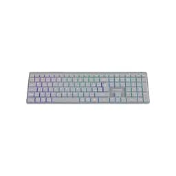 Клавіатура Canyon HKB-W11 Slim Dual Mode Wireless/Bluetooth RGB UA Grey (CNS-HBTK11G) - мініатюра 3