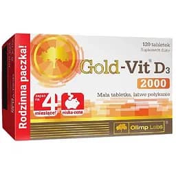 Вітаміни та мінерали Olimp Gold-Vit D3 2000, 120 таблеток