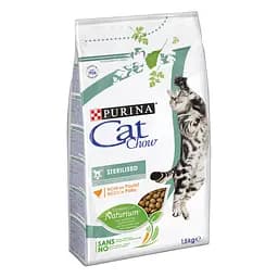Сухий корм для стерилізованих кішок Cat Chow Sterilized 1,5 кг (курка)