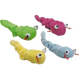 Игрушка для кошек Croci Гремучая змейка в ассортименте 13 см 1 шт.