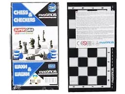 Шахи 2в1, шашки, Максимус, 5197