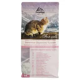 Сухой корм для кошек с чувствительной системой пищеварения Carpathian Pet Food Sensitive Digestive System с курицей и морским окунем, 1,5 кг