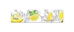 Вініловий кухонний фартух Частка Лимона наклейка для кухні лід вода цитрус Фрукти Жовтий Happy Pocket Z181689 - мініатюра 6