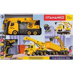 Автоконструктор Otamanko 3-в-1 Будівельна служба Кран - мініатюра 5