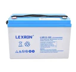 Аккумуляторная батарея гелевая Lexron LXR12105 GEL 12V 105Ah DEEP CYCLE - мініатюра 1