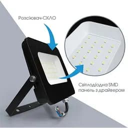 Прожектор ELM Matrix M- 70- 41 6500 (26-0042) - мініатюра 3
