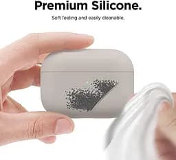 Чохол Ultrathin Silicone Case для AirPods Pro Stone White [52480] - мініатюра 6
