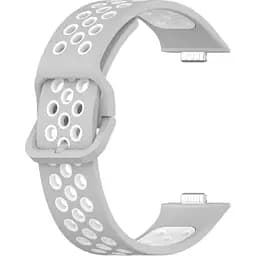 Ремінець DK для Huawei Watch Fit 3 Silicone Sport Band Nike (017791) (grey / white)