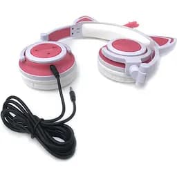 Бездротові навушники UFT Bluetooth UB106 з вушками та підсвіткою  - мініатюра 4