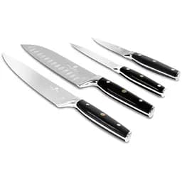 Набор ножей 4 предмета Berlinger Haus Matte Black Collection (BH-3135)