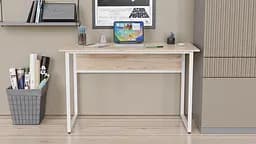 Комп'ютерний стіл Ferrum-decor Коді 75x140x70 білий ДСП Дуб Артізан 16мм (FRD-101234) - мініатюра 4