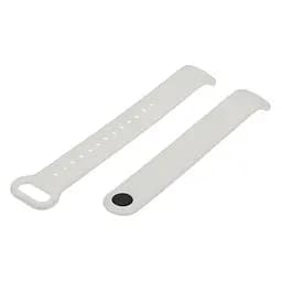 Силиконовый ремешок для Xiaomi Mi Band 8, 02 белый