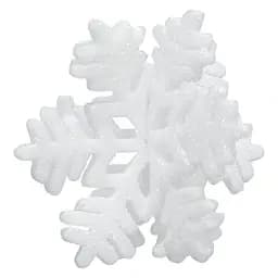 Снежинка двойная "Shine" 9,5см