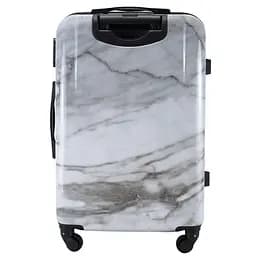Валіза середня Semi Line 24 дюйми (M) дюйми (M) Polycarbonate/ABS-Plastic White Marble (T5731-2) - мініатюра 4