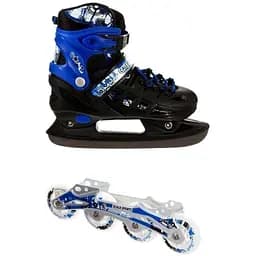 Ролики-коньки Scale Sport 34-37 Черно-синий (2000903106029)