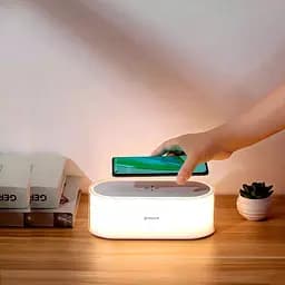 Прикроватный ночник с беспроводной зарядкой Proove Glow и встроенным аккумулятором 1200mAh 