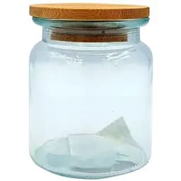 Емкость стеклянная для специй Vittora с деревянной крышкой 250 мл VT-9025 (142651)