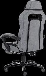 Геймерське крісло GT Racer сіре з чорним (X-2749-1 Fabric Gray/Black Suede) - мініатюра 5