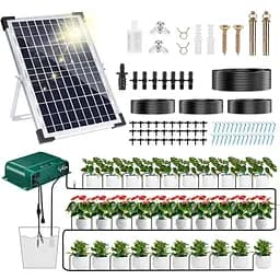 Солнечные комплекты автоматического капельного орошения LYtech 98.43FT 10W с таймером