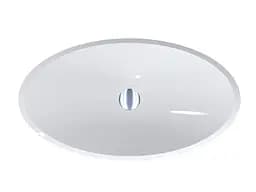 Умивальник Miraggio LEX R (0002012) Miramarble, Глянцевий, Накладний, Білий - мініатюра 4