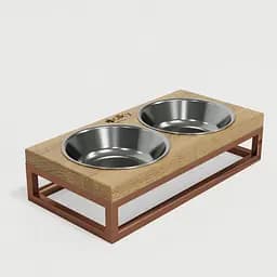 Hollky Base XS — миски на підставці для маленьких собак та котів (2 × 0,25 л) - мініатюра 6