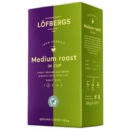Кофе молотый Lofbergs Medium Roast in Cup 500 г