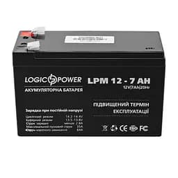 Акумуляторна батарея для ДБЖ LogicPower AGM 12 V / 7 А*ч (LP3862)