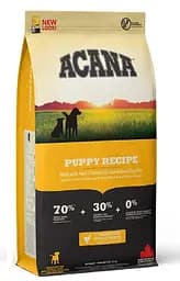 Сухой корм ACANA Puppy Recipe для щенков всех пород 17 кг (a50017)