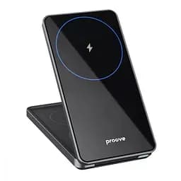 Бездротовий зарядний пристрій Proove Metal Edge 3in1 15W Gray (WSME15010003) - мініатюра 4