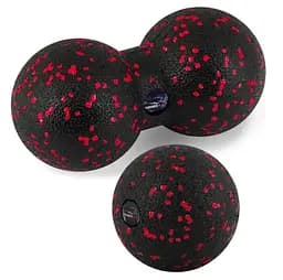 Набір м'ячів для масажу та йоги PowerPlay PP_4090 EPP (Комплект з 2 штук) Red (PP_4090_Red)