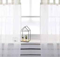 Гардина на петлях Прованс Crema, 250х145 см, молочный (12830)