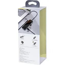 USB-хаб Baseus Multifunctional Hub Deep Gray [CAHUB-EZ0G] [73046] - мініатюра 5