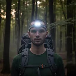 Ліхтар налобний Mactronic Vaya 480 Lm холодний/теплий/червоний LED Type-C Red - мініатюра 9