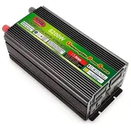 Преобразователь постоянного тока Wimpex WX-5200W Power Inverter 12-220 В 5200 Вт черный