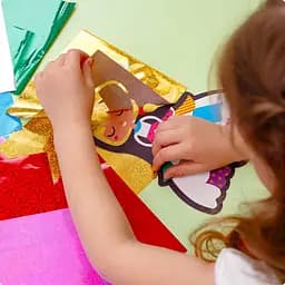 Набір для творчості Vladi Toys Foil Craft Принцеса VT4433-11, 18 аркушів фольги - мініатюра 4