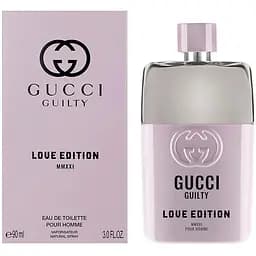 Туалетна вода Gucci Guilty Love Edition MMXXI Pour Homme 90 мл