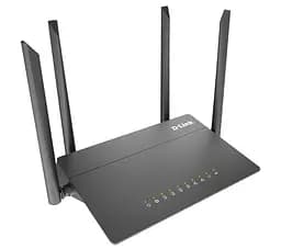 Бездротовий маршрутизатор D-Link DIR-815/RU/R4A AC1200, 1*FE WAN, 4*FE LAN, USB 2.0, 4 антени Black - мініатюра 2