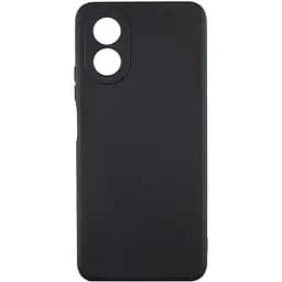 Силіконовий чохол Candy Full Camera для Oo A78 4G Чорний / Black