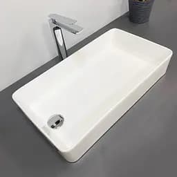 Умивальник VBI Velletri M white накладний VBI-015901, Білий - мініатюра 3