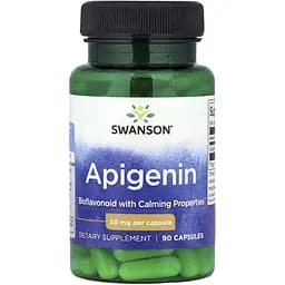 Натуральная добавка Swanson Apigenin 50 mg 90 капсул