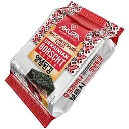 Норі снек Akura зі смаком українського борщу 4.5 г