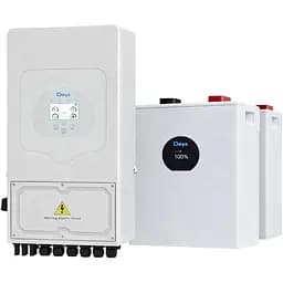 Система зберігання енергії Deye SUN-6K-SG05LP1-EU 6kW + 2 АКБ SE-F12-C 23.6kWh (51.2V/230Ah/11800Wh) [159351]