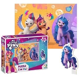Пазл DoDo My Little Pony, з фігуркою, 60 елементів, (200139)